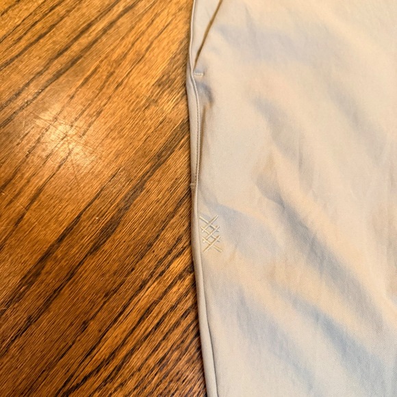 Rhone Commuter Pants Slim Fit Performance Stretch Trousers 31x30 Tan Khaki Golf - Picture 8 of 10